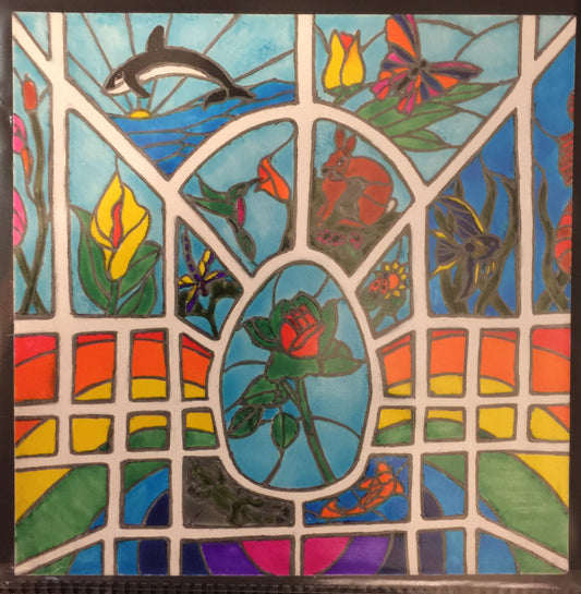 Stained Glass Menagerie